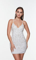 Alyce Paris Homecoming Dress 4506