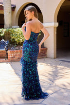 Primavera Couture Long Dress 4507 - Midnight