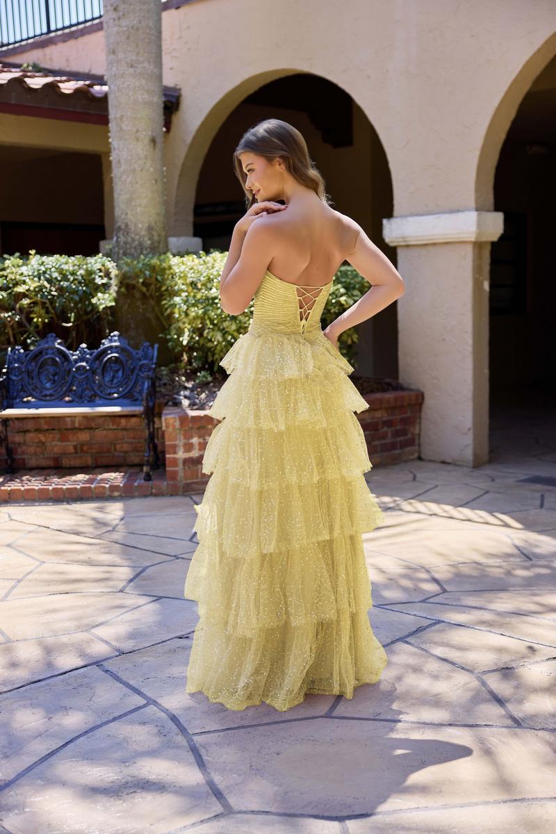 Primavera Couture Prom 4510 - Yellow