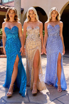 Primavera Couture Prom 4512 - Bright Blue