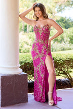 Primavera Couture Long Dress 4516