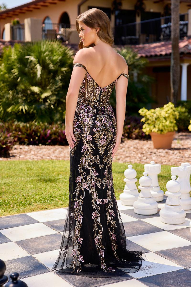 Primavera Couture Long Dress 4525 - Default