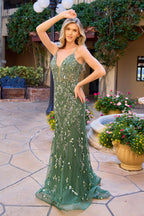 Primavera Couture Long Dress 4532 - Default