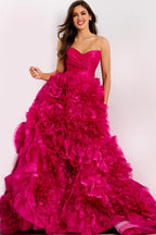Jovani Signature Collection 45495 - Fuchsia