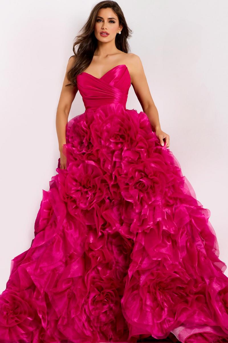 Jovani Signature Collection 45495 - Fuchsia