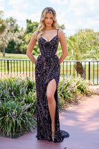 Primavera Couture Long Dress 4552 - Default