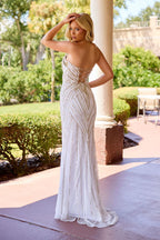 Primavera Couture Long Dress 4558 - Default