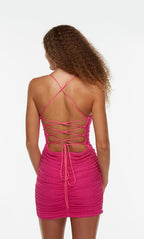 Alyce Paris Homecoming Dress 4570 - Electric Fuchsia