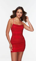 Alyce Paris Homecoming Dress 4570 - Red
