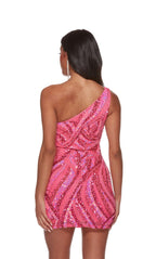 Alyce Paris Homecoming Dress 4641 - Fuchsia