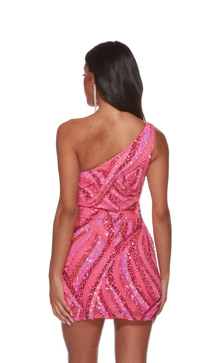 Alyce Paris Homecoming Dress 4641 - Fuchsia