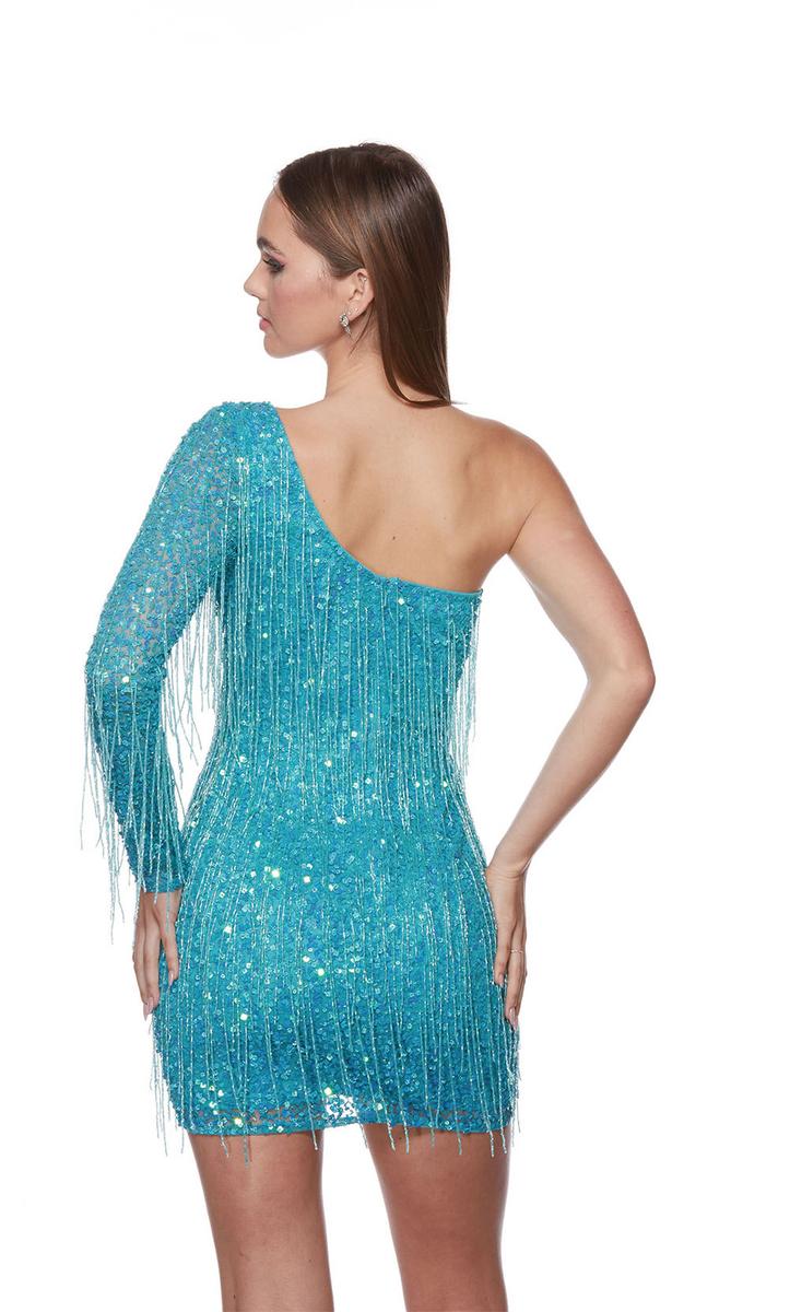 Alyce Paris Homecoming Dress 4646 - Caribbean