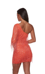 Alyce Paris Homecoming Dress 4646 - Hot Coral