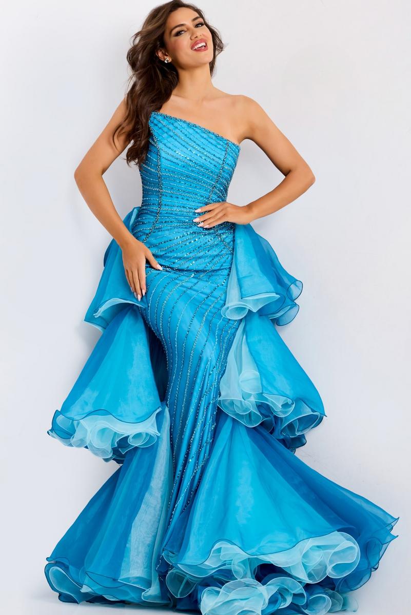 Jovani Signature Collection 46614 - Teal