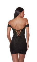 Alyce Paris Homecoming Dress 4685 - Black