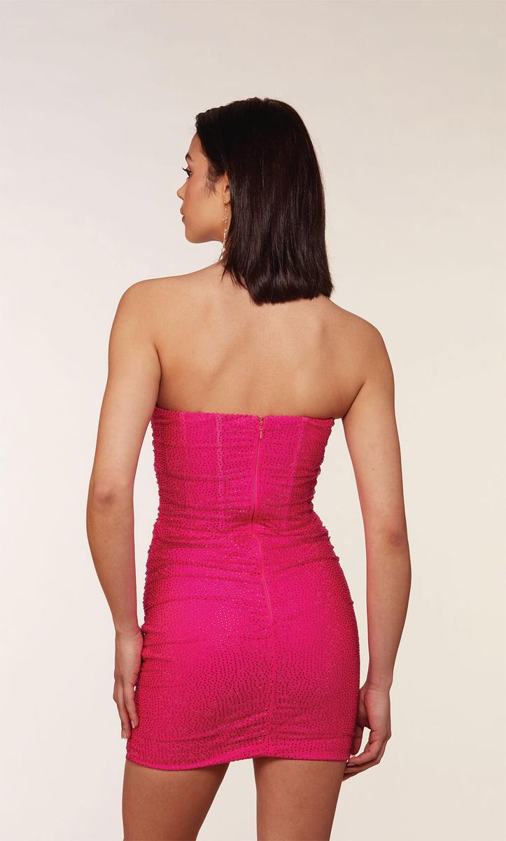 Alyce Paris Homecoming Dress 4738 - Electric Fuchsia