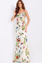Jovani Prom 47626 - Ivory/Multi