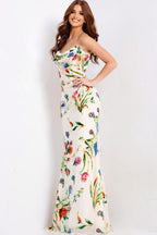 Jovani Prom 47626 - Ivory/Multi