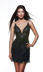 Alyce Paris Homecoming Dress 4803 - Black