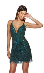 Alyce Paris Homecoming Dress 4803 - Dragonfly