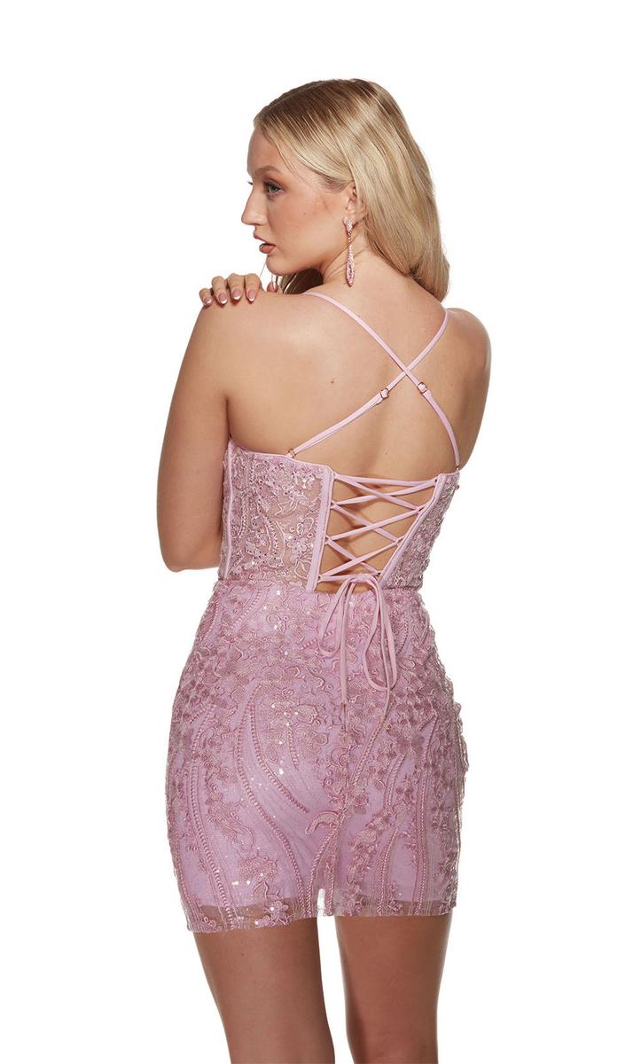 Alyce Paris Homecoming Dress 4813 - Shocking Pink