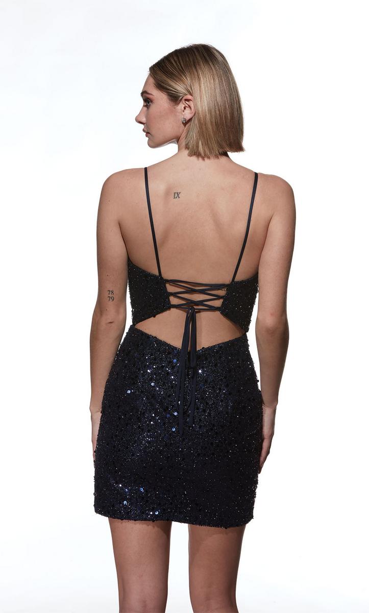 Alyce Paris Homecoming Dress 4829 - Midnight