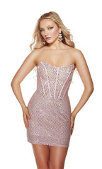 Alyce Paris Homecoming Dress 4833 - Pink