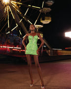 Alyce Paris Homecoming Dress 4840 - Lime