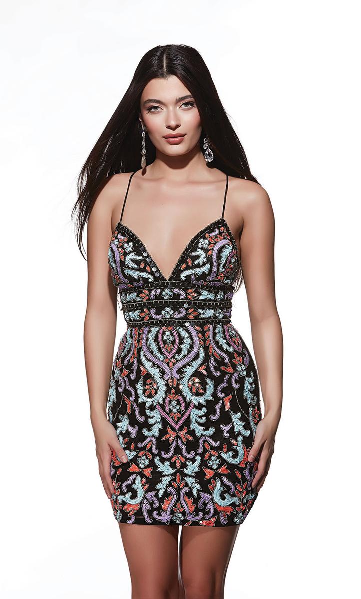 Alyce Paris Homecoming Dress 4841