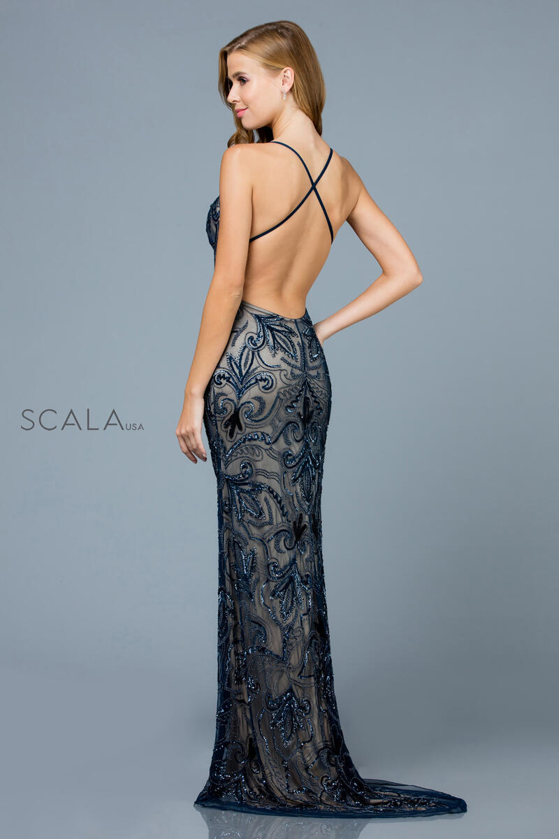 Scala 48557 - Navy/Nude