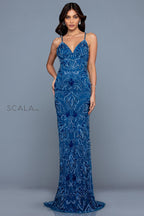 Scala 48557 - Navy/Nude