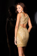 Scala Dress 48561 - Gold