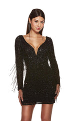 Alyce Paris Homecoming Dress 4873 - Black