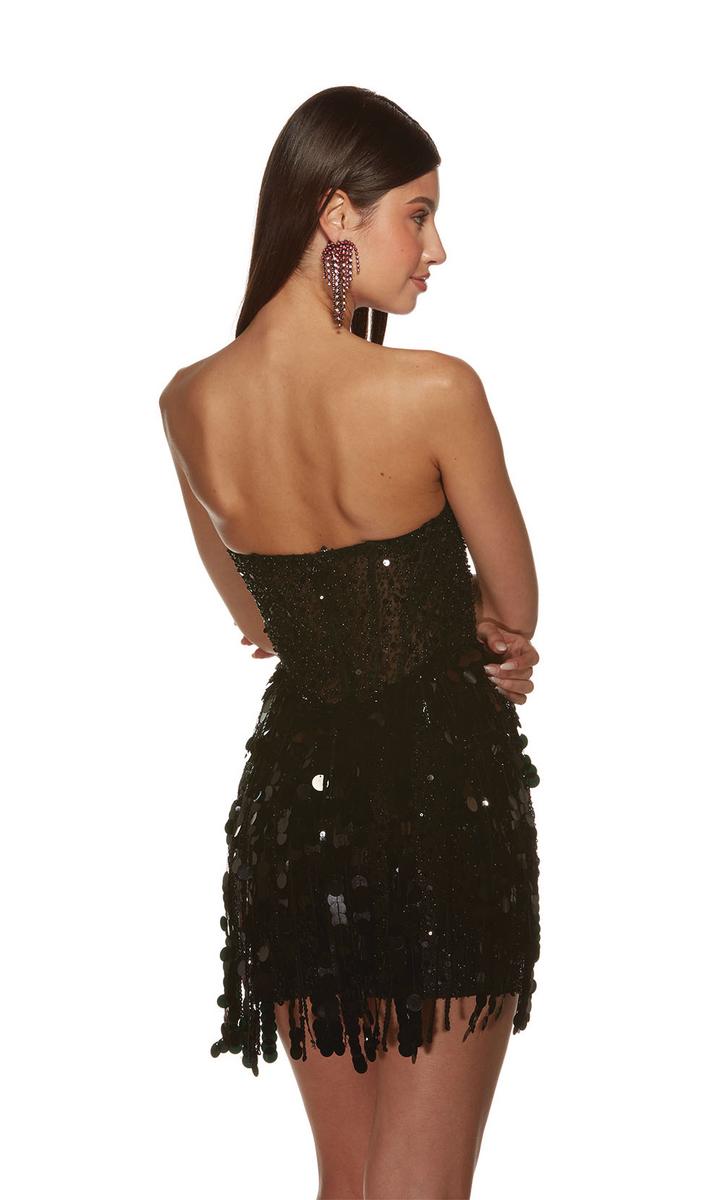 Alyce Paris Homecoming Dress 4876 - Black
