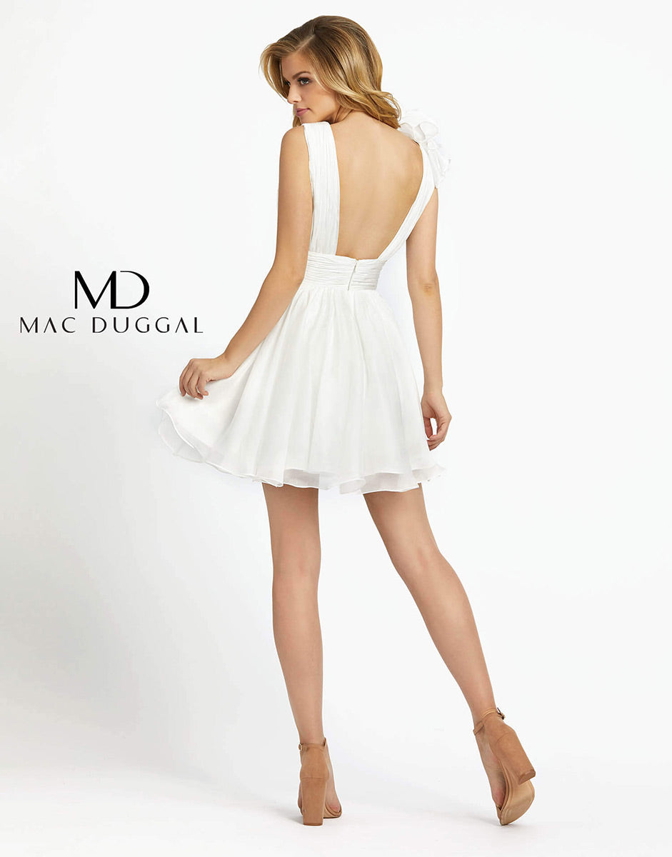 Cocktail by Mac Duggal Dress 48952 - White