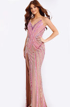 Jovani Prom 49265 - Pink Multi