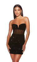 Alyce Paris Homecoming Dress 4934 - Black