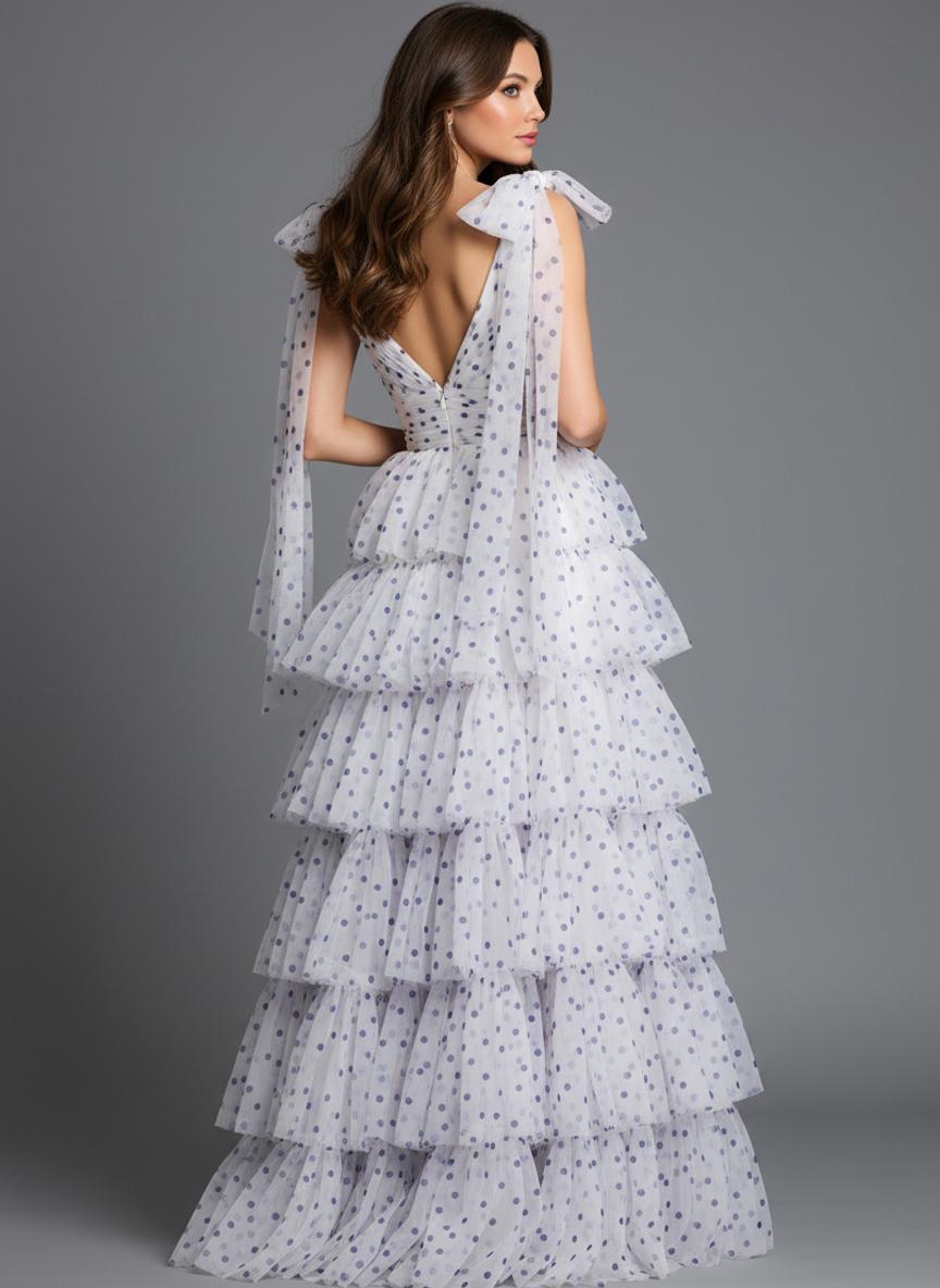 Jovani Prom 49358 - Off White/Purple
