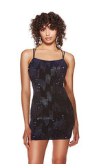 Alyce Paris Homecoming Dress 4935 - Midnight