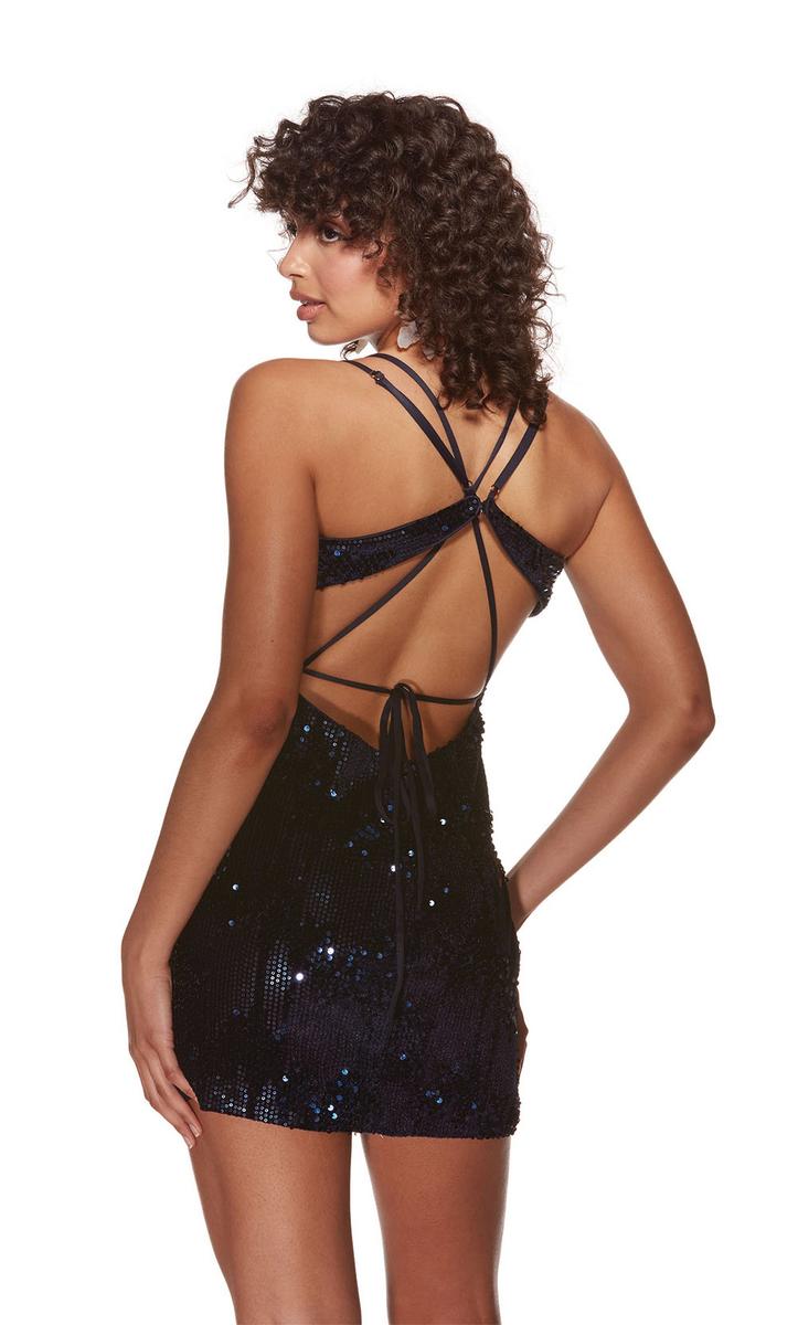 Alyce Paris Homecoming Dress 4935 - Midnight