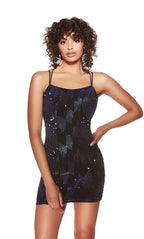 Alyce Paris Homecoming Dress 4935 - Midnight