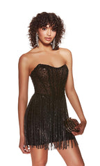 Alyce Paris Homecoming Dress 4940 - Black