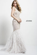 Jovani Evening 49416 - Ivory
