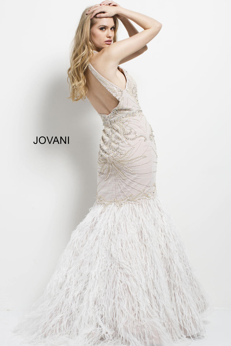 Jovani Evening 49416 - Ivory