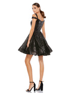 Ieena 2 for Mac Duggal 49484I - Rose Gold Sequin