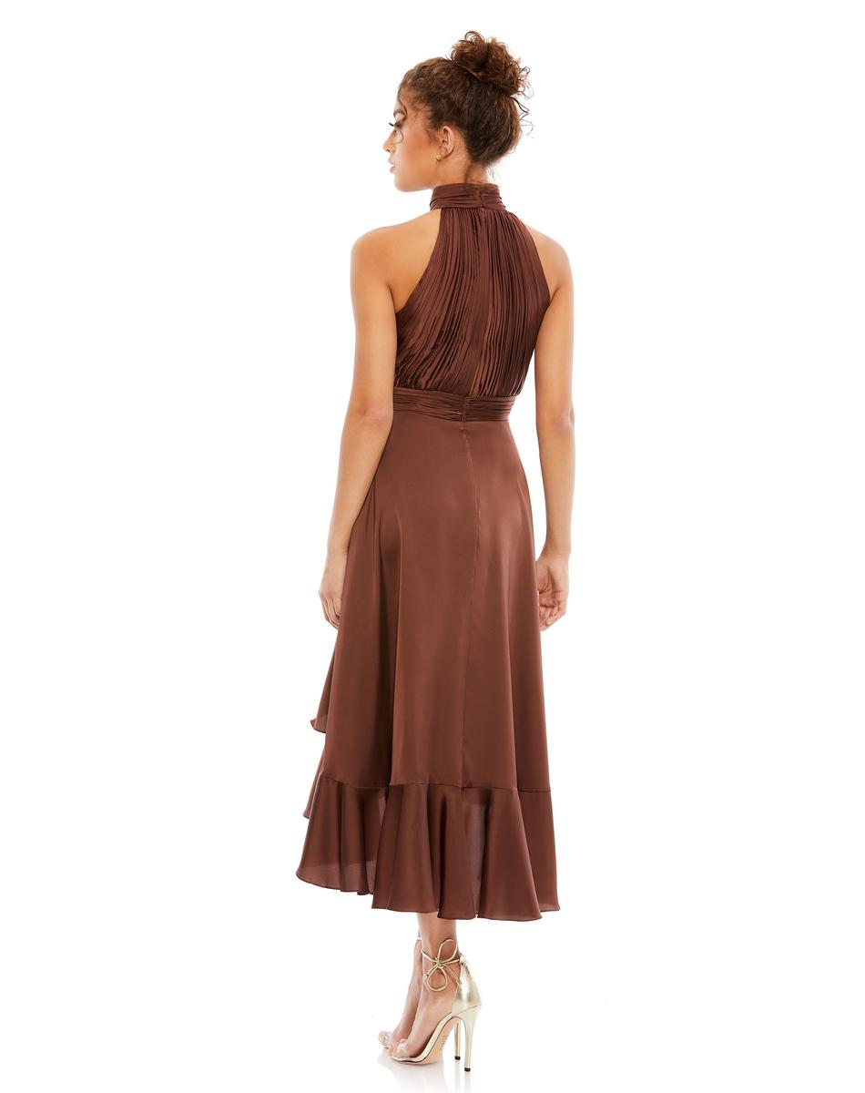 Cocktail by Mac Duggal Dress 49488 - Chocolate