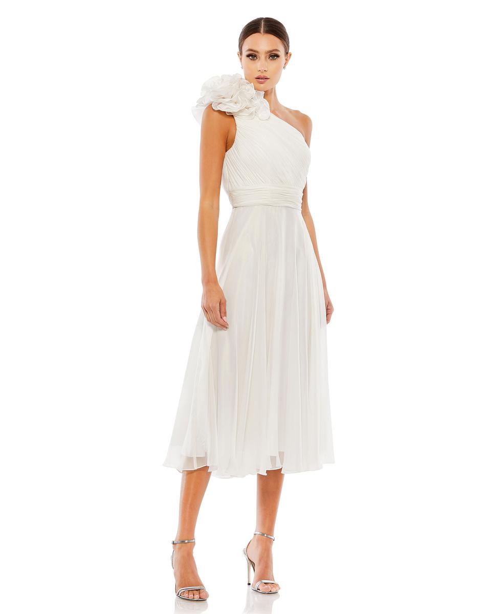 Cocktail by Mac Duggal Dress 49491 - White
