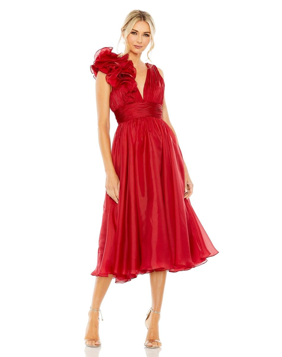 Cocktail by Mac Duggal Dress 49494 - Wine