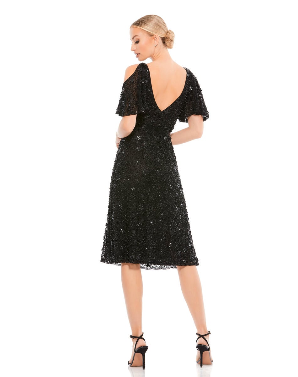Cocktail by Mac Duggal Dress 4988 - Black