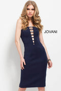 Jovani Short & Cocktail 49901DLO - Navy